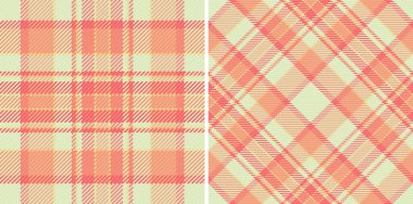 Tartan kumaş ekoseli kumaş desenli, doku vektörü kusursuz bir kontrol ile arka plan tekstili. Pastel renklerde. Davetiye kartı tasarım fikirleri.