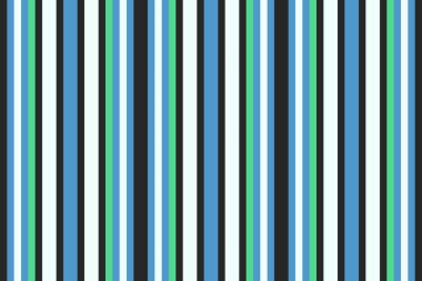 Izgara çizgili şerit vektör, evlilik desensiz tekstil. Tökezlenmiş arkaplan dokusu dikey kumaş gri ve cyan renk paleti.