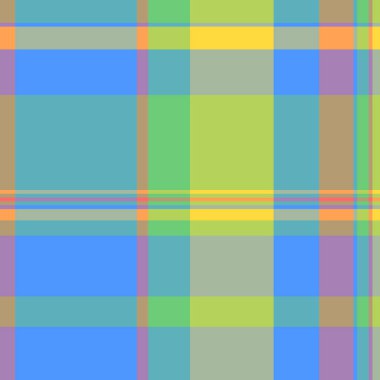 Havlu desenli ekose arka plan, nötr kumaş vektörü pürüzsüz. Pastel ve cyan renk paletinde pürüzlü kumaş tekstil denetimi..