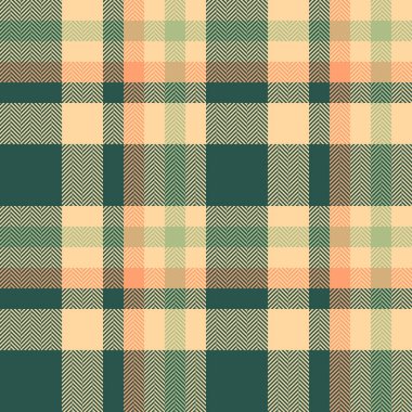 Kaz vektör ekoseli, arka plan kumaşı pürüzsüz. Turuncu ve gök mavisi renginde bebek tekstil deseni paleti.