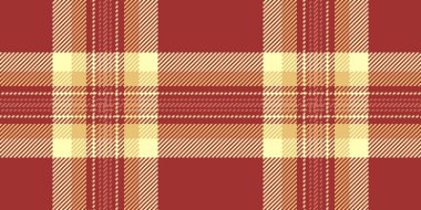 Mükemmel desenli ekose kumaş, yaratıcılık arka plan tekstil vektörü. Bağımsızlık Günü kumaş deseni kırmızı ve açık renk paletinde pürüzsüzdür.