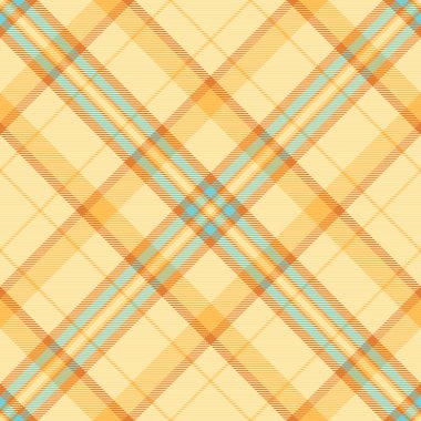 Renkli ekose desenli, yerli tekstil vektör desenli. Avcı arkaplan kumaşı kehribar ve mokasen renk paletinde kusursuz.