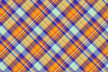 40 'larda tekstil kontrolü, şeftali desenli kumaş. Ağ arka plan kumaşı turuncu ve pembe renk paleti ile tartan.