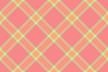 Klasik ekose desenli yumuşak mercan, sarı ve yeşil. Özgeçmişleri, kumaşları, rahat, antika veya tatil havası olan tasarımları için ideal. Çok yönlü ve görsel olarak çekici..