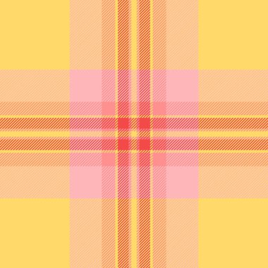Canlı pastel ekose desenli. Tekstil tasarımı sıcaklık, rahatlık ve geleneği çağrıştırıyor. Arkaplan, el sanatları veya modaya uygun projeler için ideal.