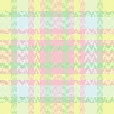 Avcı kusursuz geçmiş kontrolü, tekstil vektörü tartanı göster. Platform desenli ekose kumaş ışık ve kireç rengi paleti.