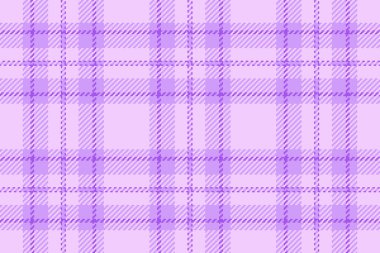 Kral vektör desenini kontrol ediyor, renkli kumaş kumaşı. Mor ve açık renk paletinde sessiz ekosesiz arkaplan dokusu.