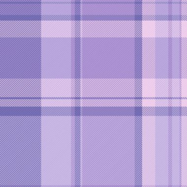 Piknik battaniyesi desenli ekose kumaş, platform kontrollü kusursuz doku. Sonbahar arkaplan vektörü tekstil kumaşı ışık ve çivit renk paletinde.