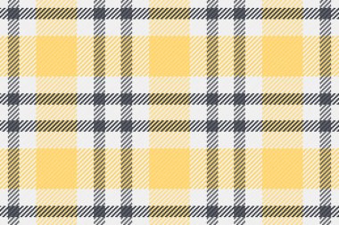Klasik ekose desenli sarı, gri ve beyaz. Arkaplan, tekstil ya da biraz mirasa ihtiyaç duyan yaratıcı projeler için sonsuz, geleneksel tasarım ideali..