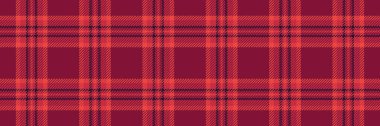 Sıcak, rahat, kırmızı ekose desenli. Klasik tekstil tasarımı arka plan, giysi veya şenlik tasarımları için idealdir. Mevsimlik projeler için çok yönlü zamansız.