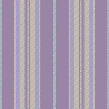 İnce çizgili tekstil vektörü, dikişsiz arkaplan deseni. Işık ve pastel renk paletinde şık desen dikey çizgiler.