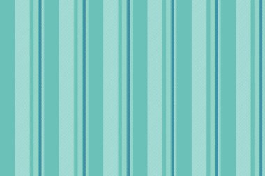 Örneksel kumaş arka planı, nötr tekstil şerit vektörü. Gök mavisi ve açık renk paletinde tortu dikey dikişsiz çizgiler.