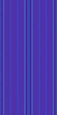 Sahte desenli vektör şeridi, noel kartı çizgileri kumaş arka plan. Çivit ve mavi renk paletinde Oront deseni dikey tekstil.