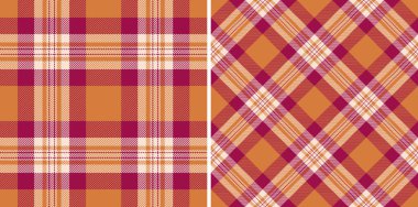 Tartan arka plan tekstil kumaşının desensiz desenli kumaş kontrol kumaşı taşıyıcısı. Besin renklerine bürünmüş. Mevsim için İngiliz moda trendleri.