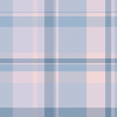 Uluslararası temiz tekstil kontrolü, sonbahar vektör geçmişi. Hiçbir insan beyaz ve pastel renk paletinde ekose kumaş deseni kullanmaz..