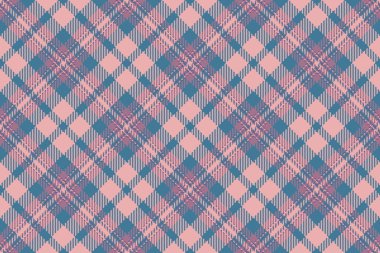 Sıcak ekose kumaş, şükran günü tereyağından kıl çeker gibi. Gingham vektör desen arkaplan deseni ışık ve cyan renk paleti.