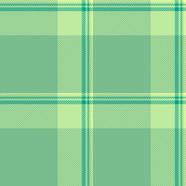 Oduncu vektör kumaşı pürüzsüz, renkli ekose kumaş kontrolü. İç çamaşırı arkaplan deseni yeşil ve gök mavisi renk paleti ile tartan deseni.