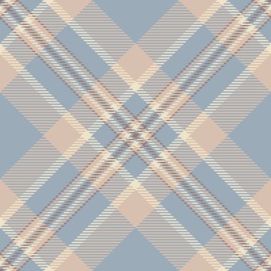 Tertemiz kumaş vektörü, ekose kumaşı etkiler. Işık ve pastel renk paletinde arkaplan deseni kontrol et.