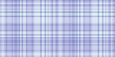 Daisy 'nin arka plan ekose deseni, geometrik vektör kontrolü tartan. Pastel desen, pürüzsüz kumaş tekstil açık ve mavi renk paleti.