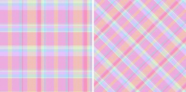 Hassas pastel ekose kumaşlar. Kusursuz tekstil tasarımı. Özgeçmiş, el işi, giysi ya da yumuşak bir dokunuşa ihtiyaç duyan tuhaf temalı projeler için idealdir..