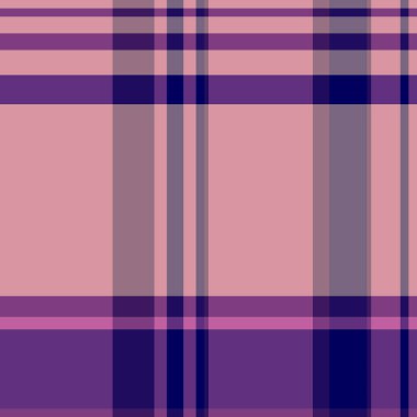 Pembe mor tonlarda modern ekose desen. Geometrik tasarım arka planlar, tekstil veya çağdaş grafik projeler için mükemmeldir. Şık, çok yönlü ve görsel olarak çekici..