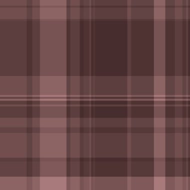 Peçe tartan vektör deseni, ergen dokusu kontrol kumaşı. Mevcut ekoseli arka plan kırmızı ve pastel renk paletinde kusursuz tekstil.