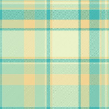 Hakiki kumaş ekose arka plan, yaratıcı vektör dokusu deseni. Açık renk ve kehribar renk paletinde tekstil denetimi.