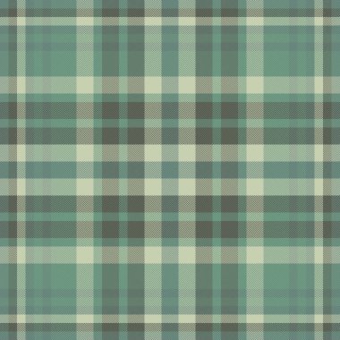 Panço vektör desenli arka plan, renksiz ekose tartan. Tekstil dokusu denetimini pastel ve yeşil renk paletinde imal et.