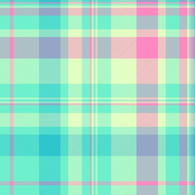 Pastel ekose desenli nane, pembe ve mavi. Taze, hafif ve modern tasarım. Geçmişler, tekstil ve yaratıcı projeler için mükemmel. Çok yönlü doku.