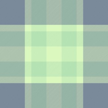 Meksika tekstil desenli, şenlikli tartan dikişsiz vektör. Büyük kumaş ekoseli arka plan kontrol ışık ve slate gri renk paleti.