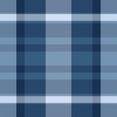 Ekoseli, dikişsiz, duvar kağıdı desenli tartan kumaştan kesilmiş. Özelleştirilebilir arka plan kumaş dokusunu mavi ve cyan renk paletinde kontrol et.