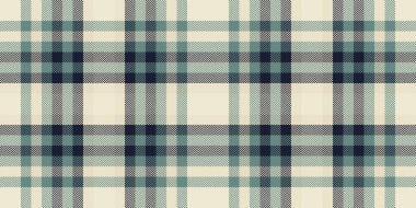 Dış dokusu pürüzsüz, hacim arkaplan tartan vektörü. Uyum tekstil şablonu ekoseli ışık ve pastel renk paleti.