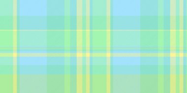 Brezilya kumaş arka plan tartanı, kişiselleştirilmiş desenli ekoseli kontrol. Gök mavisi ve cyan renk paletinde Madras 'ın kusursuz vektör dokusu.