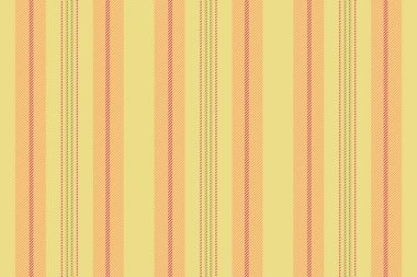 Meslek vektörsüz çizgiler, resmi çizgili tekstil dikey. Sarı ve turuncu renk paletinde mükemmel kumaş arkaplan dokusu.