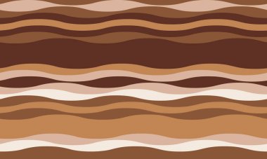 Topraksı tonlardaki soyut dalgalı çizgiler sakinleştirici, organik bir doku yaratır. Özgeçmiş, web sitesi tasarımı ya da tekstil baskıları için mükemmel. Akan çizgiler bir hareket ve doğal ritmi çağrıştırıyor..
