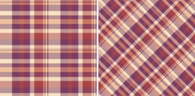 Zarif ekose desenli. Çok yönlü tasarım için iki kusursuz doku moda, arka plan, tekstil veya el işi kullanır. Samimi zamansız estetik.