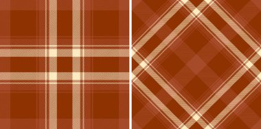 Tartan arkaplan desenli, vektör kumaş kontrolünün kusursuz dokusu. Altın renginde olsun. Süslü ipek bandın yaratıcı kullanımı.