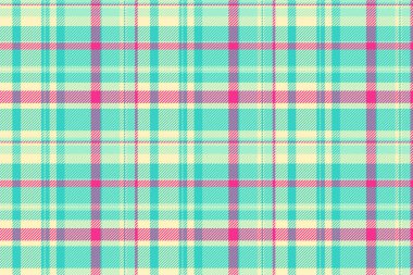 Şeffaf kumaş deseni, New York vektör geçmişi. İskoç kumaşı dokusu, mavi ve açık renk paletinde pürüzsüzdür..