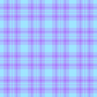 İrlanda kumaş kontrolü, düzenli desenli tartan kumaşı. Mavi ve çivit renginde renksiz ekoseli gururlu vektör paleti.