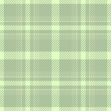 Tartan dokusu dokusu, pürüzsüz kumaş dokuması. Pastel ve açık renk paletinde Panjabi arkaplan vektörü ekose tekstil.