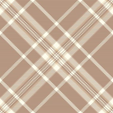 Şık vektör tekstil kontrolü, örtülü kumaş deseni. Çıplak ekoseli arka plan deseni turuncu ve pastel renklerde..