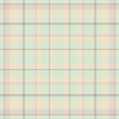 Yumuşak pastel renkte zarif ekose desenli. Klasik tartan tasarımı tekstil, giyim ya da arka plan uygulamaları için mükemmel. Biraz sıcaklık katar..