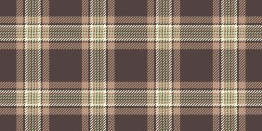 Okulun tartan arka plan ekoseli, kumaş vektörünü pürüzsüz çiziyor. Pastel ve turuncu renk paletinde malzeme dokusu tekstil kontrol deseni.