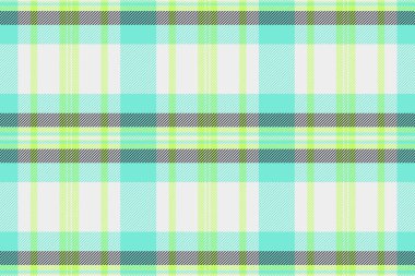 Modaya uygun tartan deseni. Aqua ve limon yeşili renkler moda, tekstil ve arka planlar için mükemmel bir ekose oluşturur..