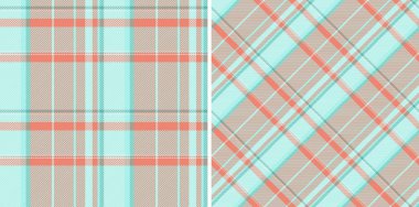 Ekose vektör tartan desenli tekstil dikişsiz dokunun kumaş geçmişini kontrol et. Kadınlar için şık eşarplar için kış renklerinde ayarlanmış.