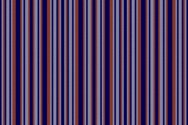 Dikey vektör dokusuna sığdır, kraliyet kumaşı tekstil hattında. Çivit rengi ve eski dantel renk paletinde Vanel arkaplan dikişsiz desen çizgisi.