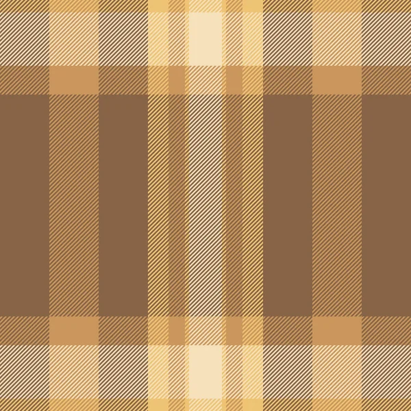 Düzenli kumaş ekoseli vektör, dağınık tartan tekstil kontrolü. Turuncu ve açık renk paletinde dikişsiz arkaplan deseni.