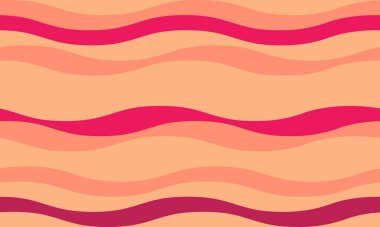 Şeftali ve pembe tonlarda canlı, dalgalı, soyut bir arka plan. İnternet siteleri, sosyal medya veya modern tasarım gerektiren baskı projeleri için mükemmel..