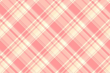 Örtülü tartan arkaplan deseni, sıra dokusu vektör kumaşı. Açık ve kırmızı renk paletinde ekoseli tekstil denetimi göster.