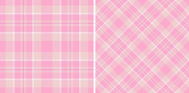 Ekose desenli kumaşın kumaş arkaplan vektörü ve dikişsiz desenli tartan. Düğün renklerine bürünmüş. Hediyeler için şık paketleme seçenekleri.